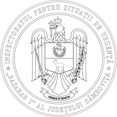 Insemnul heraldic al ISU Dambovita